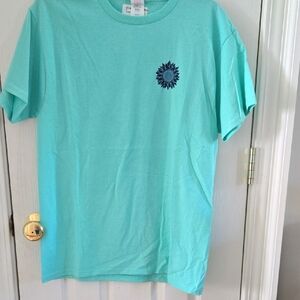 Hanes Aqua Blue Short Sleeve Tee